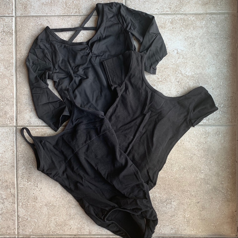 3-set Danskin Girls Leotards